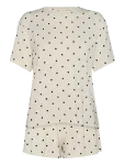 Hunkem&ouml;ller - Pj Ss Short Jersey Loose Print - Pidžaamad (komplektid) - M