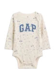 GAP - Organic Cotton Gap Logo Bodysuit - Pikkade varrukatega - 56/62