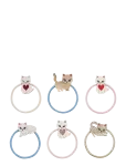 Mimi & Lula - 6 Ponies - Cutey Kitten - Scrunchies & Hair Ties - ONE SIZE