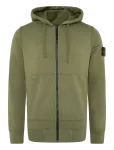 Stone Island - Organic Cotton Fleece Hoodie - Kapuutsiga pusad - XL