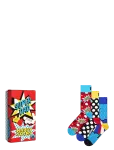 Happy Socks - 3-Pack Super Dad Socks Gift Set - Tavalised sokid - 41-46
