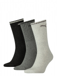 PUMA - Puma Unisex Striped Crew Sock 3P - Tavalised sokid - 43-46