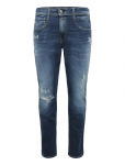 Replay - Anbass Slim Hyperflex Re-Used Xlite Sustainable Denim Trousers Dark Blue - Kehasse hoidvad - 33 x 30