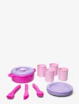 Dantoy - My Little P. Dinner Set In Net 22 Pcs - M&auml;nguk&ouml;&ouml;gi tarvikud - ONE SIZE