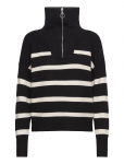 Vero Moda - Vmsaba Stripe Ls Highneck Blouse Ga Noos - K&otilde;rge kaelusega - XS