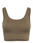 Moonchild Yoga Wear - Soft Rib Seamless Crop Top - Sports Bras - All - S
