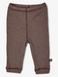 Smallstuff - Legging, Rose Brown Drop Needle, Merino Wool - Retuusid - 86