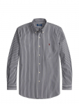 Polo Ralph Lauren - Custom Fit Striped Stretch Poplin Shirt - Vabaaja - XL