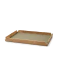 LIND DNA - Teak Tray Square Airy - Kandikud - 28.6X36.6X3.5