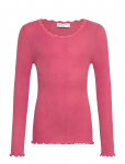 Rosemunde Kids - Rkbalta Modal Ls Lace T-Shirt - Pikkade varrukatega T-s&auml;rgid - 164