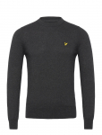 Lyle & Scott - Cotton Merino Crew Neck Jumper - &Uuml;mara kaelusega - L
