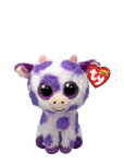 TY - Ethel - Cow Purple Spots Reg - Pehmed loomad - 15.5 CM