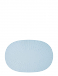 Aida - Confetti Aqua Placemat 95% Recycled Leather 1 Piece 45.0X30.6 Cm - Lauamatid - ONE SIZE