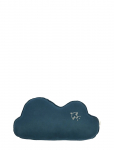 NOBODINOZ - Cloud Cushion L1N0 In Washed French Linen - Bird Embroidery - Padjad - ONE SIZE