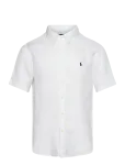 Polo Ralph Lauren - Custom Fit Linen Shirt - L&uuml;hikeste varrukatega s&auml;rgid - M
