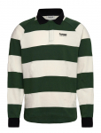 Hummel - Hmlloose Striped Polo L/S - Spordi pikkade varrukatega polos&auml;rgid - XL