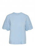 YAS - Yaslex Ss Top W. Emb Sleeves S. Noos - L&uuml;hikeste varrukatega - XS