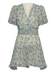 Malina - Lone V-Neck Chiffong Mini Dress - Suvekleidid - 44