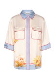 Malina - Pam Short Sleeve Satin Shirt - L&uuml;hikeste varrukatega - 42