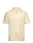 Lindbergh - Textured Viscose Shirt S/S - L&uuml;hikeste varrukatega s&auml;rgid - M