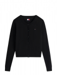 Tommy Jeans - Tjw Essential Crew Neck Cardigan - Kardiganid - XL