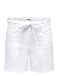 ONLY - Onlgianna Mw Belted Shorts Azg Dnm Noos - L&uuml;hikesed teksap&uuml;ksid - XS