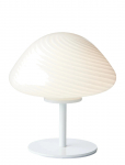 Halo Design - Mini Mush Table Lamp, Glass Head, Metal Base - Laualambid - ONE SIZE