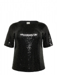 Kaffe Curve - Kcmirana Sequin Blouse - L&uuml;hikeste varrukatega - M