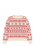 The New - Tnraline Jacquard Pullover - Pulloverid - 122/128