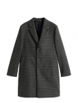 Tommy Hilfiger - Dc Wool Mix Coat With Check - Vihmamantlid - M