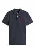 Tommy Hilfiger - Heather Crest Reg Polo - L&uuml;hikeste varrukatega - XL