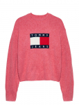 Tommy Jeans - Tjw Melange Flag Sweater Rib Ext - Džemprid - S
