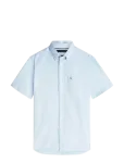 Tommy Hilfiger - Seersucker Solid S/S Rf  Shirt - L&uuml;hikeste varrukatega s&auml;rgid - S