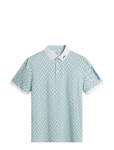 J. Lindeberg - Tour Tech Print Polo - Spordi l&uuml;hikeste varrukatega polos&auml;rgid - XXL