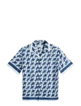 J. Lindeberg - Ellis Border Resort Shirt - L&uuml;hikeste varrukatega s&auml;rgid - XL