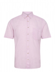 Lindbergh - Cotton/Linen Shirt S/S - L&uuml;hikeste varrukatega s&auml;rgid - XXXL