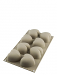 Silikomart - Silikoneform Hjerte 8 Stk. 63X65 H39 - Koogikese- ja muffinivormid - FOR 8PCS