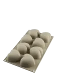Silikomart - Cuoricino 8Pcs 63X65 H 39 - Koogikese- ja muffinivormid - FOR 8PCS