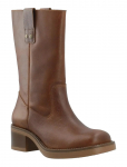 Bianco - Biamary Mid Pull On Boot Pull Up Leather - Kontsaga poolsaapad - 38