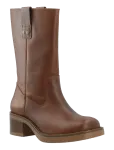 Bianco - Biamary Mid Pull On Boot Pull Up Leather - Kontsaga poolsaapad - 38