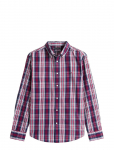 Tommy Hilfiger - Flex Poplin Medium Check Shirt - Vabaaja s&auml;rgid - XL
