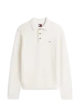 Tommy Jeans - Tjm Slim Essential Polo Swtr Ext - Pikkade varrukatega kootud polos&auml;rgid - XL
