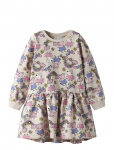 Name It - Nmfdarma Peppa Ls Swe Dress Bru Cplg - Pikkade varrukatega vabaajakleidid - 104