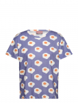 Hunk&oslash;n - Eggs T-Shirt - L&uuml;hikeste varrukatega - M