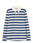 THE ANIMALS OBSERVATORY - Stripes Navy Eel Polo Shirt - Pikkade varrukatega polos&auml;rgid - 12 Y