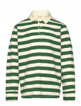 THE ANIMALS OBSERVATORY - Stripes Freen Eel Polo Shirt - Pikkade varrukatega polos&auml;rgid - 8 Y