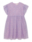 Creamie - Dress Flower Dobby - L&uuml;hikeste varrukatega vabaajakleidid - 140