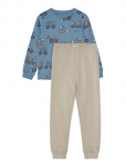 Minymo - Pyjamas Ls Set Aop - Pidžaamakomplektid - 110