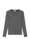 Mads N&oslash;rgaard - 2X2 Cotton Stripe Talino Tee L/S - Pikkade varrukatega - 104