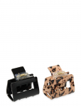 Gina Tricot - 2-Pack Mini Square Hair Clip - Juukseklambrid - ONE SIZE